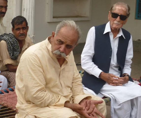 Rai Mansab Ali Khan with Rana Jamil Hassan