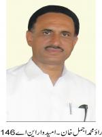 Rao Muhammad Ajmal Khan Candidate NA-146