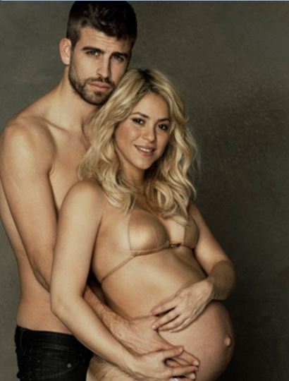 Shakira with Gerard