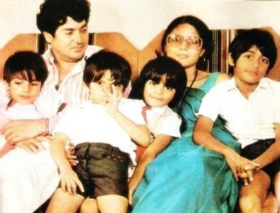 Salman Khan Childhood Pictures with Family