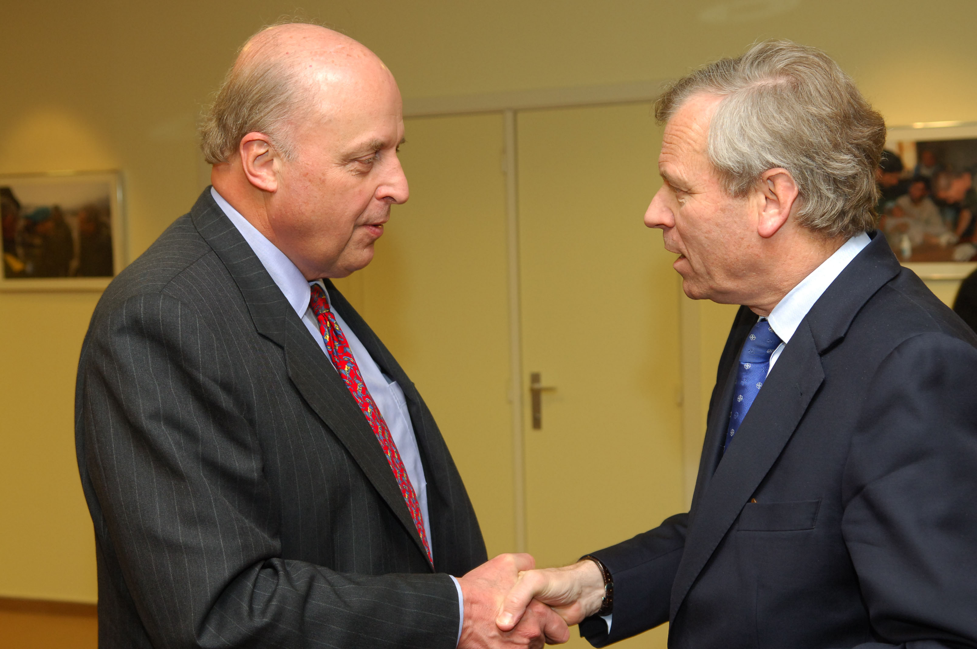 John Negroponte visit at NATO