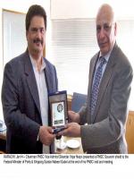 Sardar Nabeel Ahmed Gabol Reiving Shield