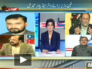 Syed Asif Hasnain in News Studio