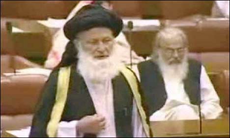 Moulana Mohammad Khan Sherani In Assembly