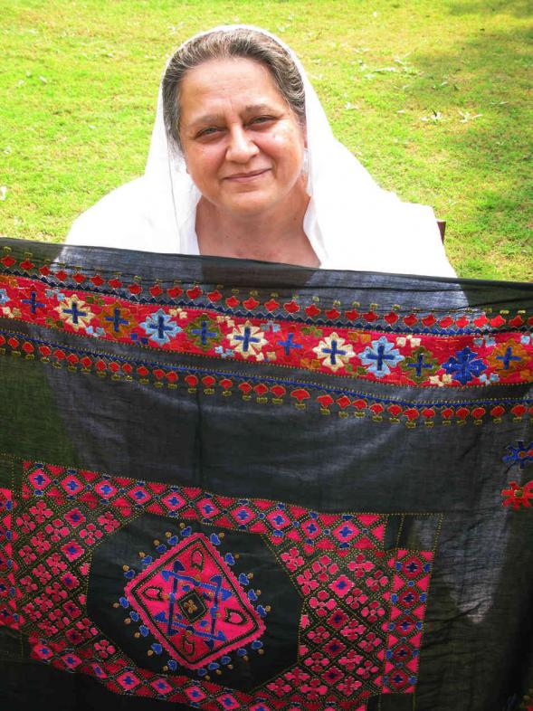 Mussarat Ahmadzeb Representing Swati culture