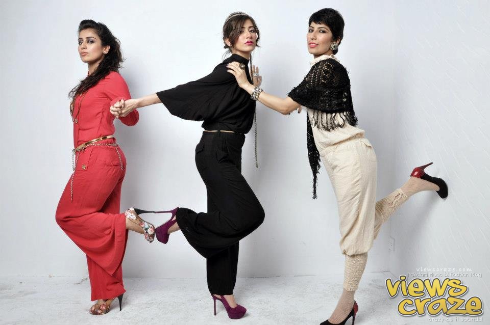 Alishba, Palwasha & Syra Yousuf
