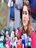 Shazia Marri Talks to Media