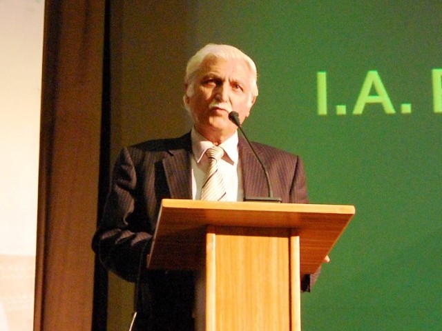 Farhatullah Babar durring Speech