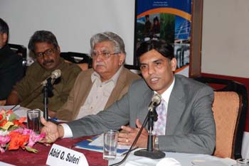 Haji Muhammad Adeel in Meeting
