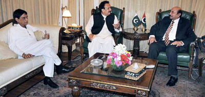 Islamuddin Shaikh With Rehman Malik