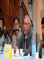 Mir Hasil Khan Bizenjo In Gathering of NP