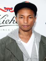 Pharrell Williams wearing cap