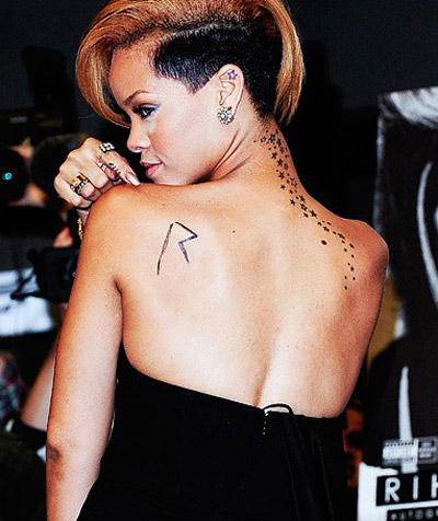 Rihanna tattoos