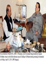 Zaheer-ud-Din Babar Awan with Zardari
