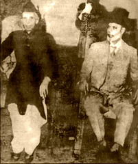 Sir Chaudhry Muhammad Zafarullah Khan With Quaid-e-Azam