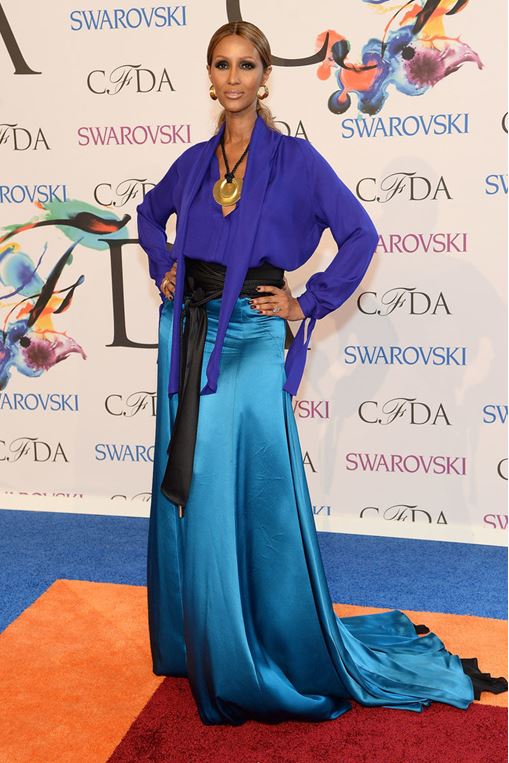 Iman in CFDA Awards