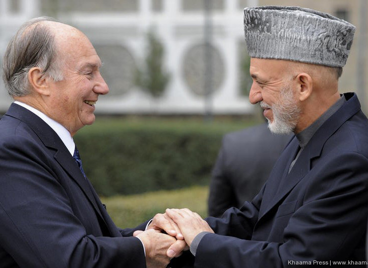 Prince Aga Khan's continued support for Afghanistan