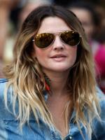 Drew Barrymore with glasses
