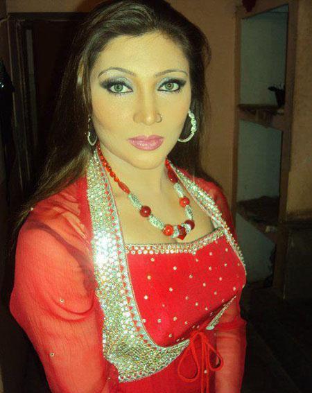 Khushboo in Red Dress