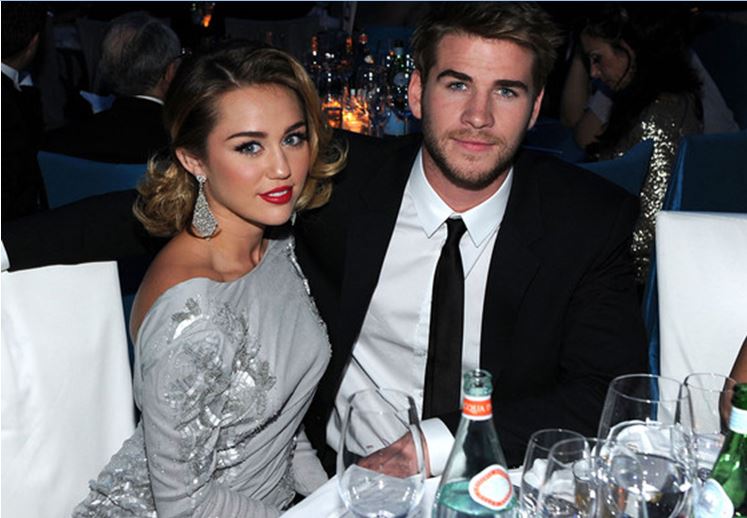 Miley with Liam