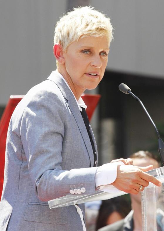 Ellen DeGeneres During SPeech