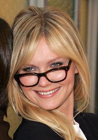 Kirsten Dunst with glasses