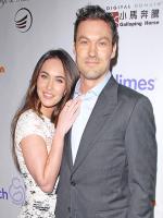 Megan Fox with husband