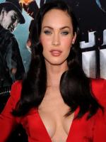 Megan Fox in red dress