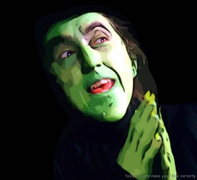 Margaret Hamilton in The Wizard of Oz