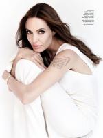 Angelina Jolie In White Dress