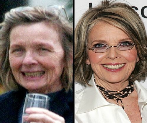 Diane Keaton without makeup