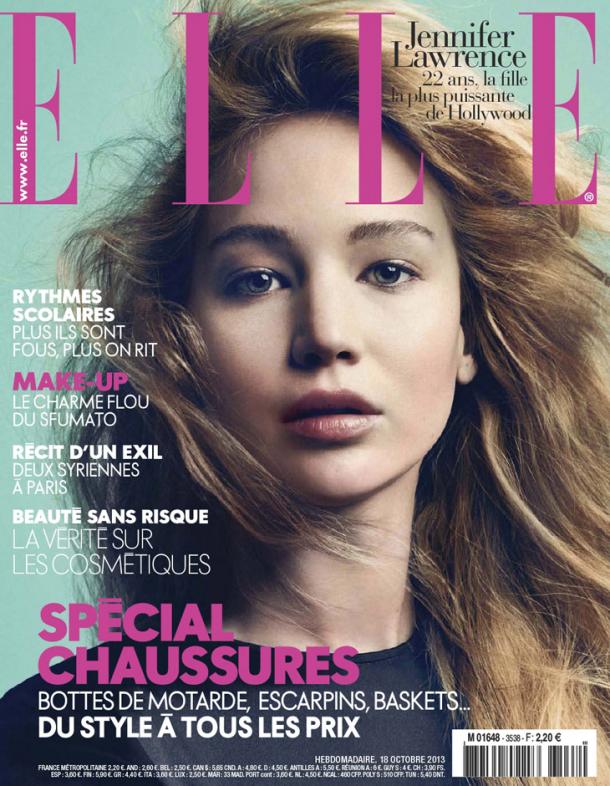 Jennifer Lawrence for Elle France 2