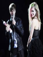 Avril Lavigne with justin