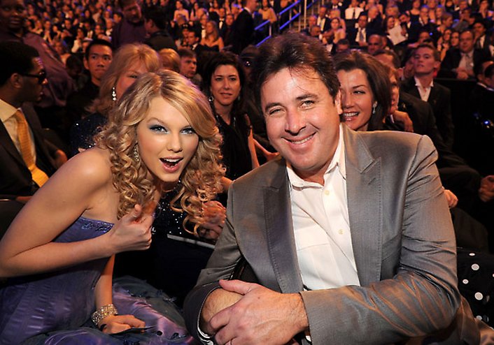 Taylor Swift with Vince