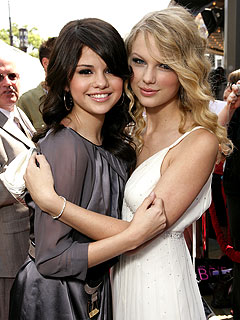 Taylor Swift with Selena