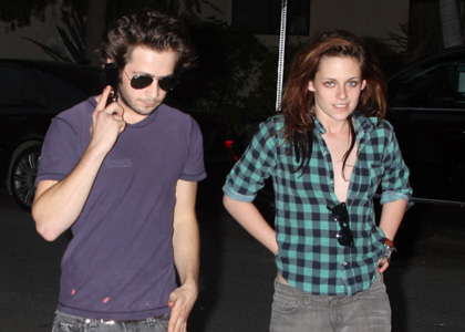 Kristen Stewart with Klara Zakopalove boyfriend