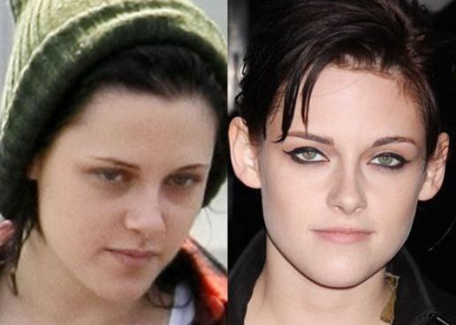 Kristen Steward without makeup