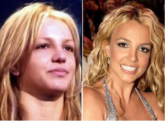 Britney Spears without makeup