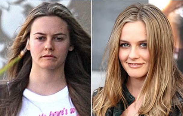 Alicia Silverstone without makeup