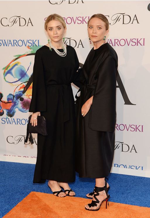 Ashley and Mary-Kate Olsen in CFDA Awards