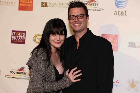 Pauley Perrette with other celebirity