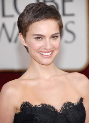 Natalie Portman with short hair