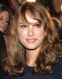 Natalie Portman with bangs