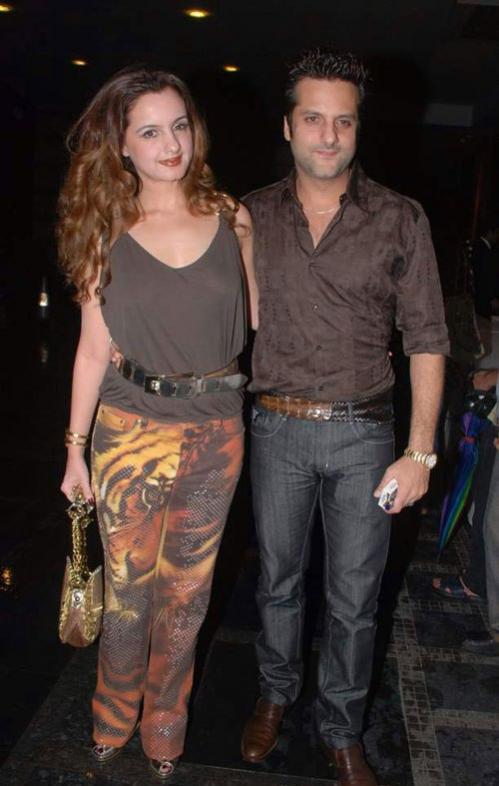 Fardeen Khan with his Wife