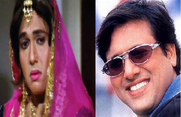 Govinda in female dress in Movie Aunty no. 1