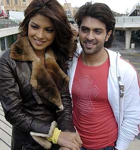 Priyanka Chopra with Harman Baweja