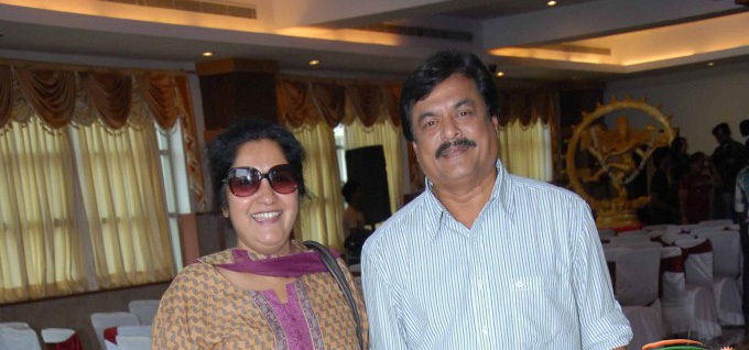 Jai Jagadish With his Wife