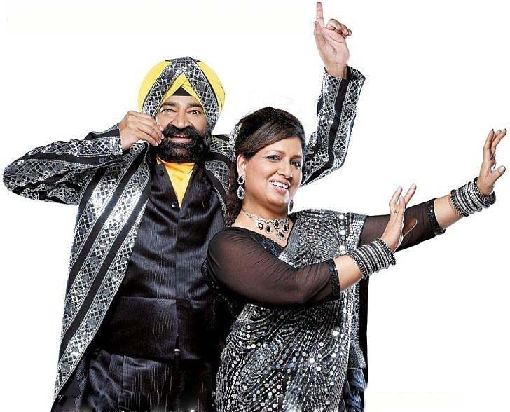 Jaspal Bhatti And Wife Savita