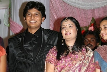Jiiva with his Wife