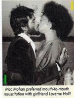 Mac Mohan kissing